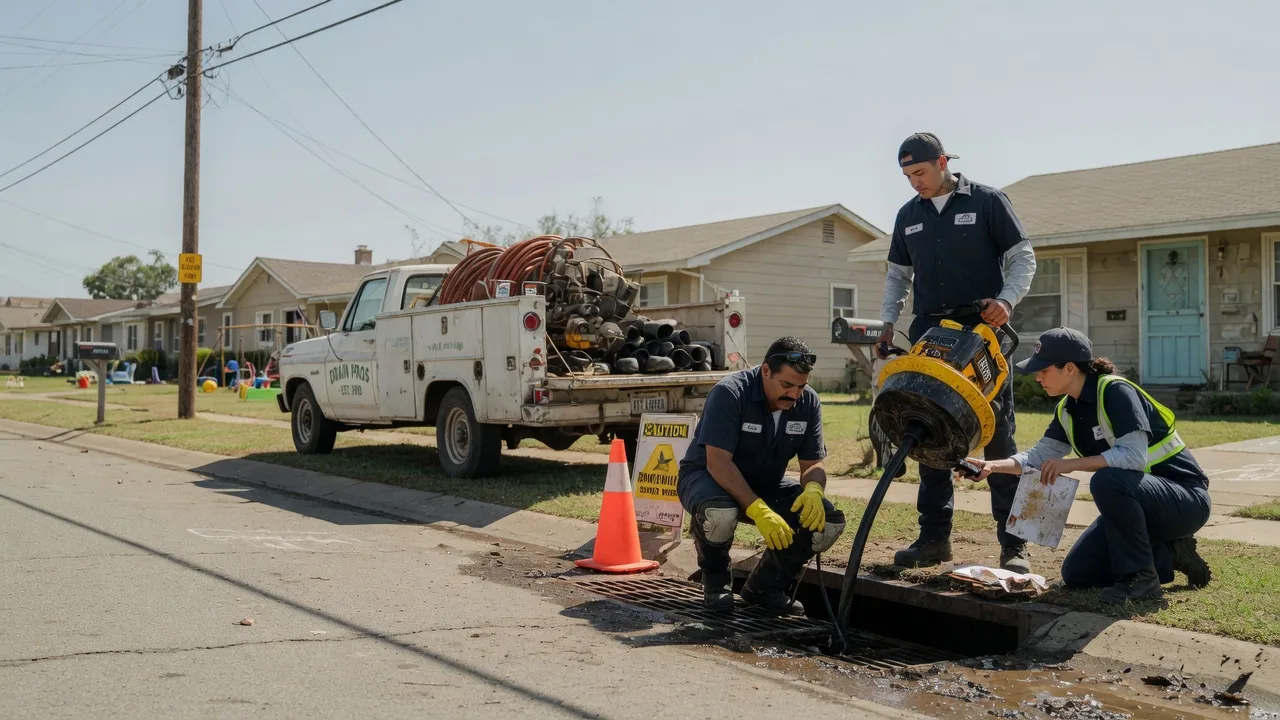 Drain Cleaning in Blessing, TX near me